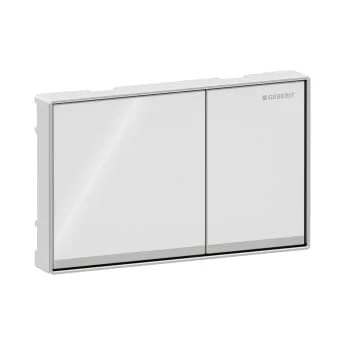 Geberit 115.081.si.1 Flushplate Omega60 Dual Flush