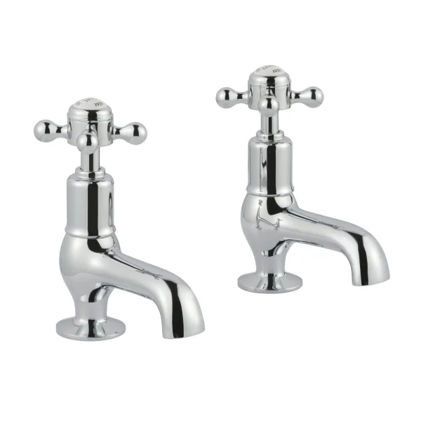 Just Taps Grosvenor Cross Cloakroom Basin Taps Chrome