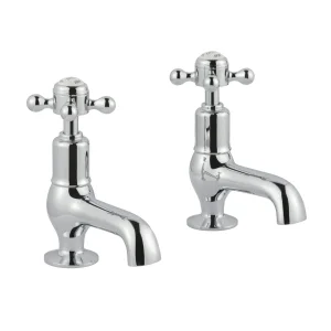 Just Taps Grosvenor Cross Cloakroom Basin Taps Chrome