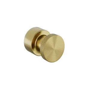 Hib Zepto Robe Hook - Brushed Brass