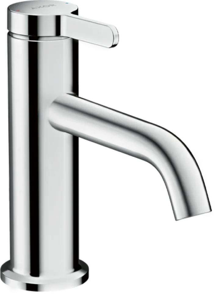 Axor One Single Lever Basin Mixer 70 With Lever Handle And Waste Set Chrome product image - Image 1