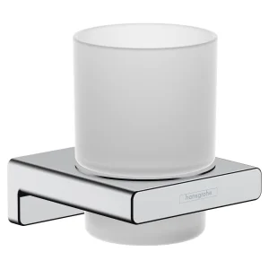 Hansgrohe Addstoris Q Tooth Brush Tumbler 125 X 115 X 90mm Chrome