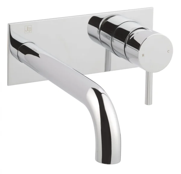 Just Taps Florence Single Lever Wall Mounted Basin Mixer 120mm Chrome