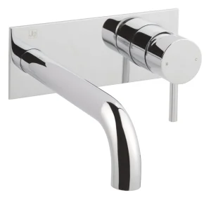 Just Taps Florence Single Lever Wall Mounted Basin Mixer 120mm Chrome
