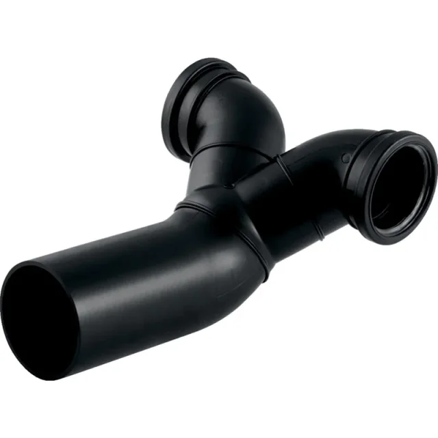 Geberit 367.904.16.1 Duofix Double Outlet Bend product image - Image 1