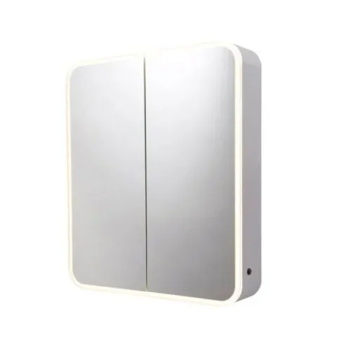 Roper Rhodes 600mm System 2 Door Cabinet With Illumiated Mirror product image - Image 1