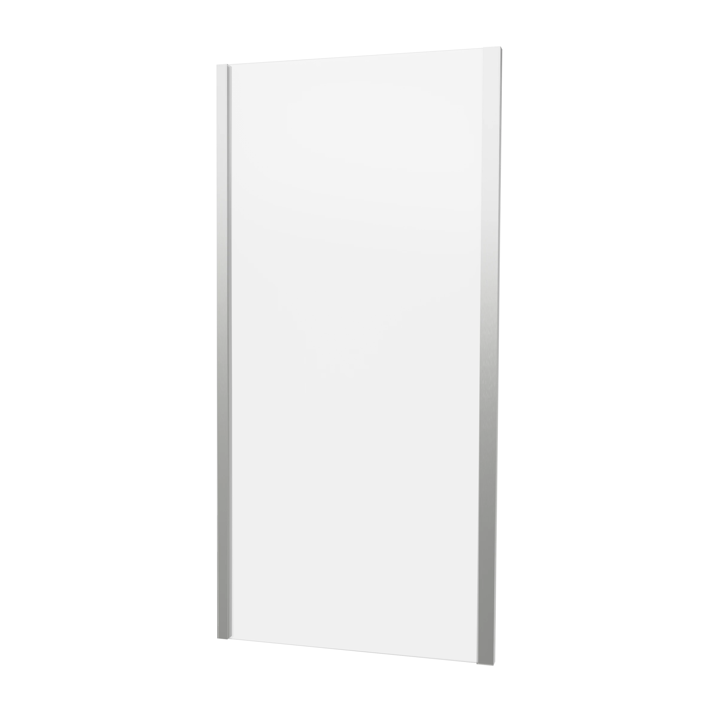 Crosswater Clear 6 Side Panel 760 Brushed Nickel