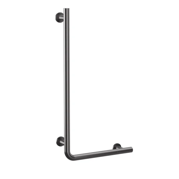 Crosswater Right Angle Grab Bar 843 x 446mm Slate