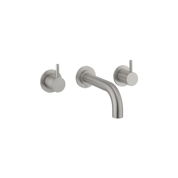 Crosswater MPRO Bath 3 Hole Trim Set Brushed Nickel
