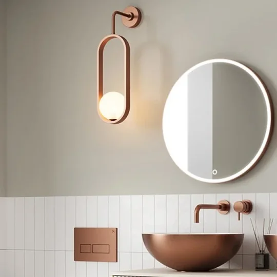 Crosswater Tranquil Pendant Light - Brushed Bronze detail view - Image 3