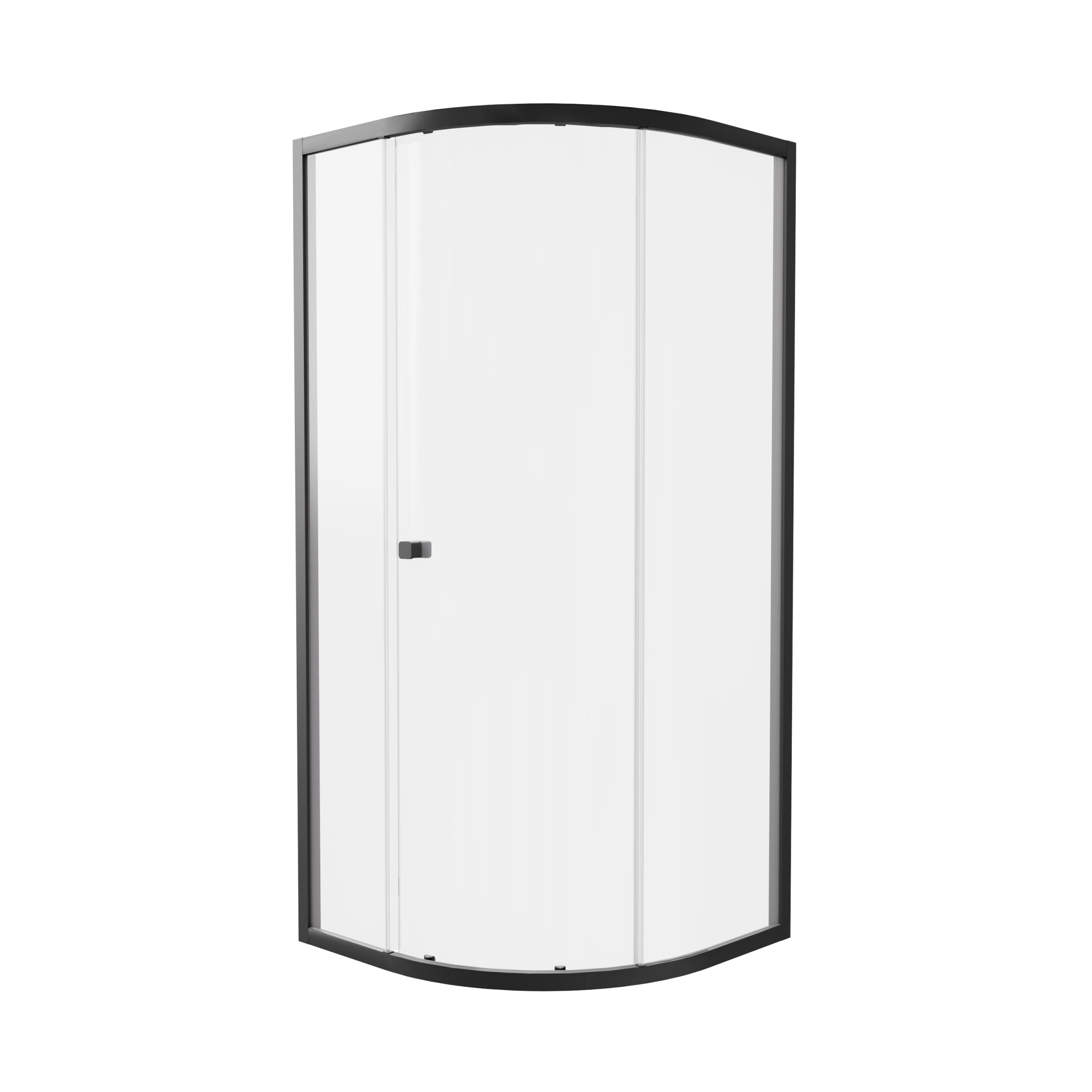 Britton Hoxton 6 Quadrant Single Door 900 Box B Matt Black