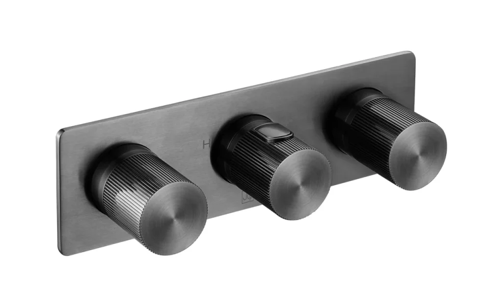 Just Taps Evo Thermostatic Concealed 2 Outlet Shower Valve product image - Image 1