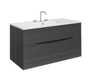 Crosswater Glide II Basin 1000 Ceramic 3TH White Gloss