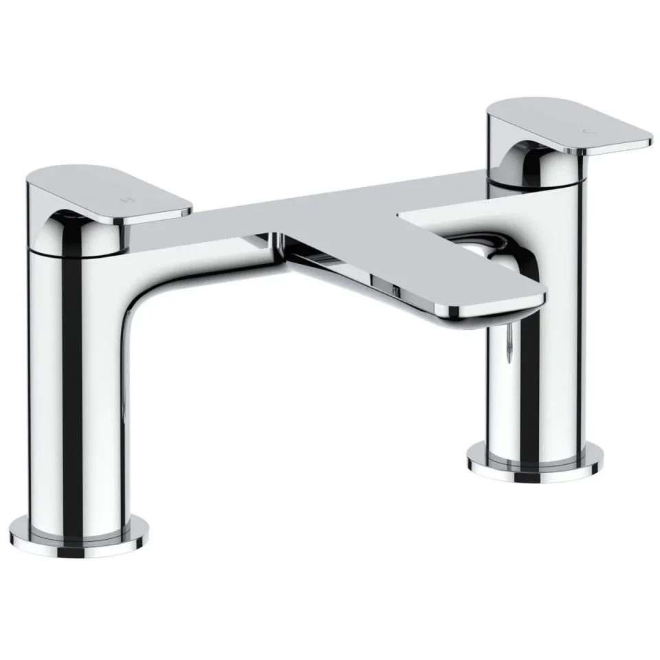 Crosswater Fuse Bath Filler Chrome detail view - Image 3