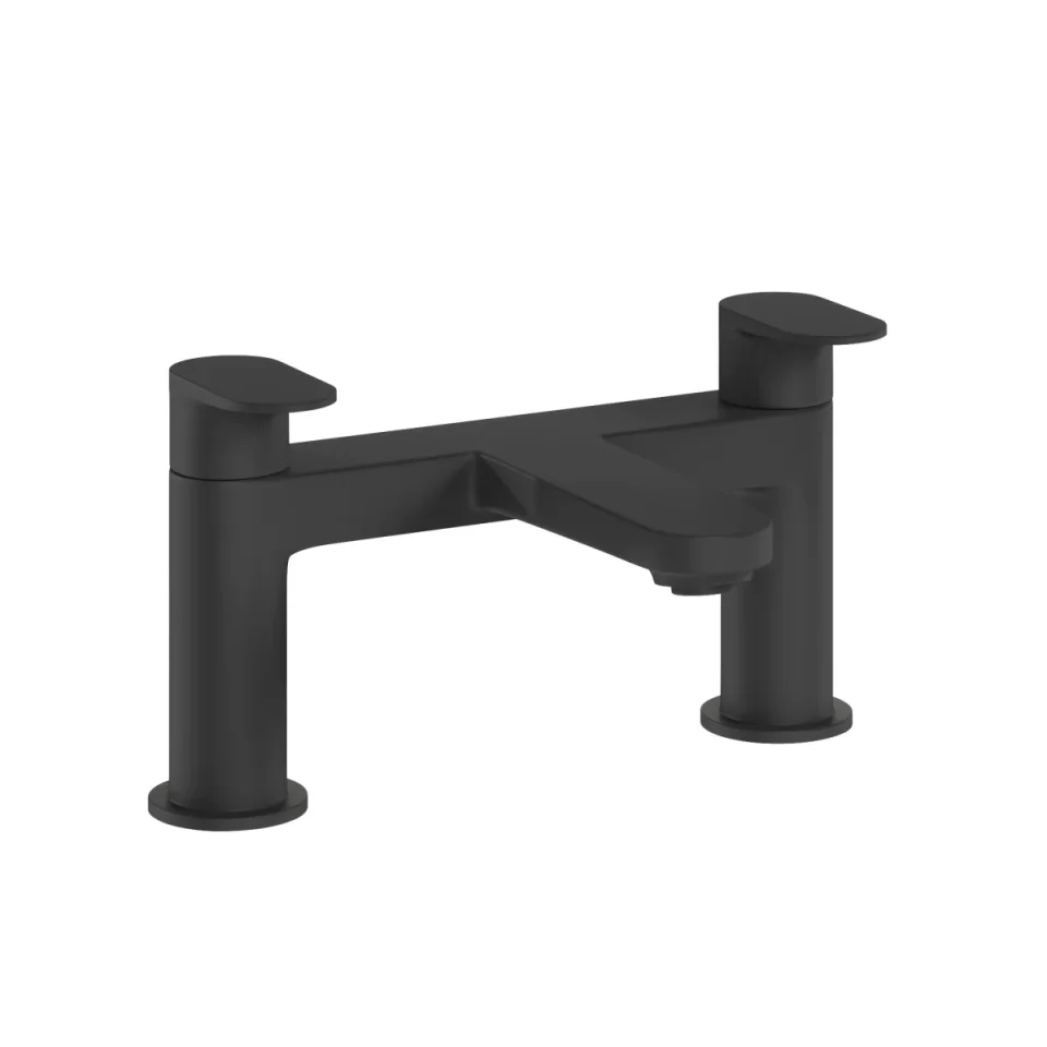 Crosswater Drift Bath Filler Matt Black product image - Image 1