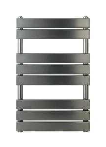 Just Taps Hix Radiator Brushed Black 800 X 500