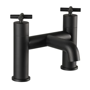 Just Taps Solex Bath Filler Matt Black