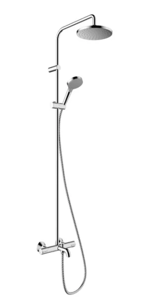 Hansgrohe Vernis Blend Showerpipe 200 1jet With Bath Thermostat Chrome