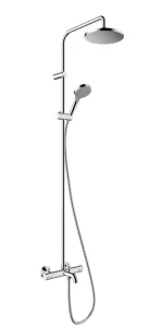 Hansgrohe Vernis Blend Showerpipe 200 1jet With Bath Thermostat Chrome