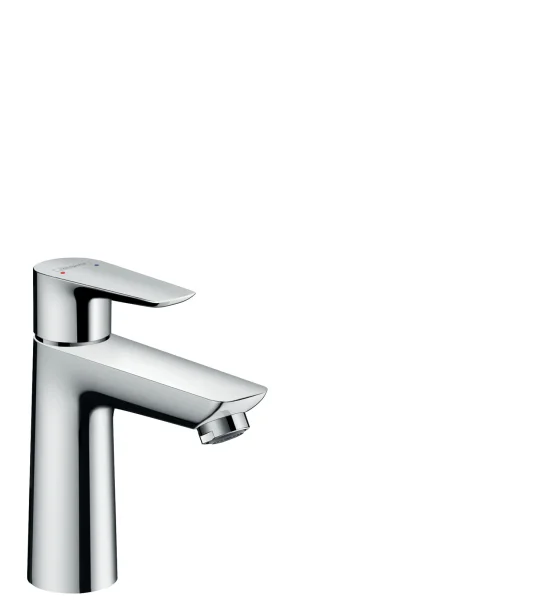 Hansgrohe Talis E Single Lever Basin Mixer 110 With Push-open Waste Chrome