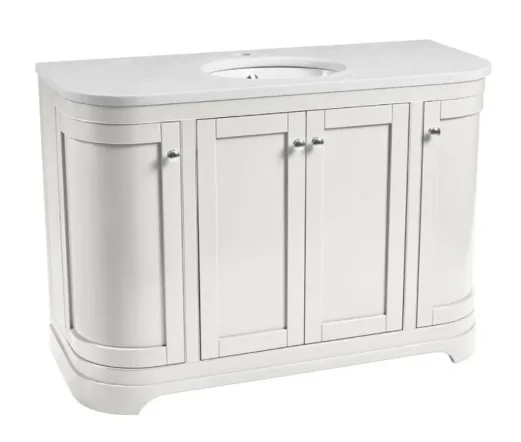 Roper Rhodes Widcombe 1200mm Curved Unit - Canvas