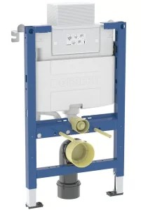 Geberit Duofix element for wall-hung WC, 82 cm, with Alpha concealed cistern 12 cm, 5.8 / 3 litres -  458.033.00.2