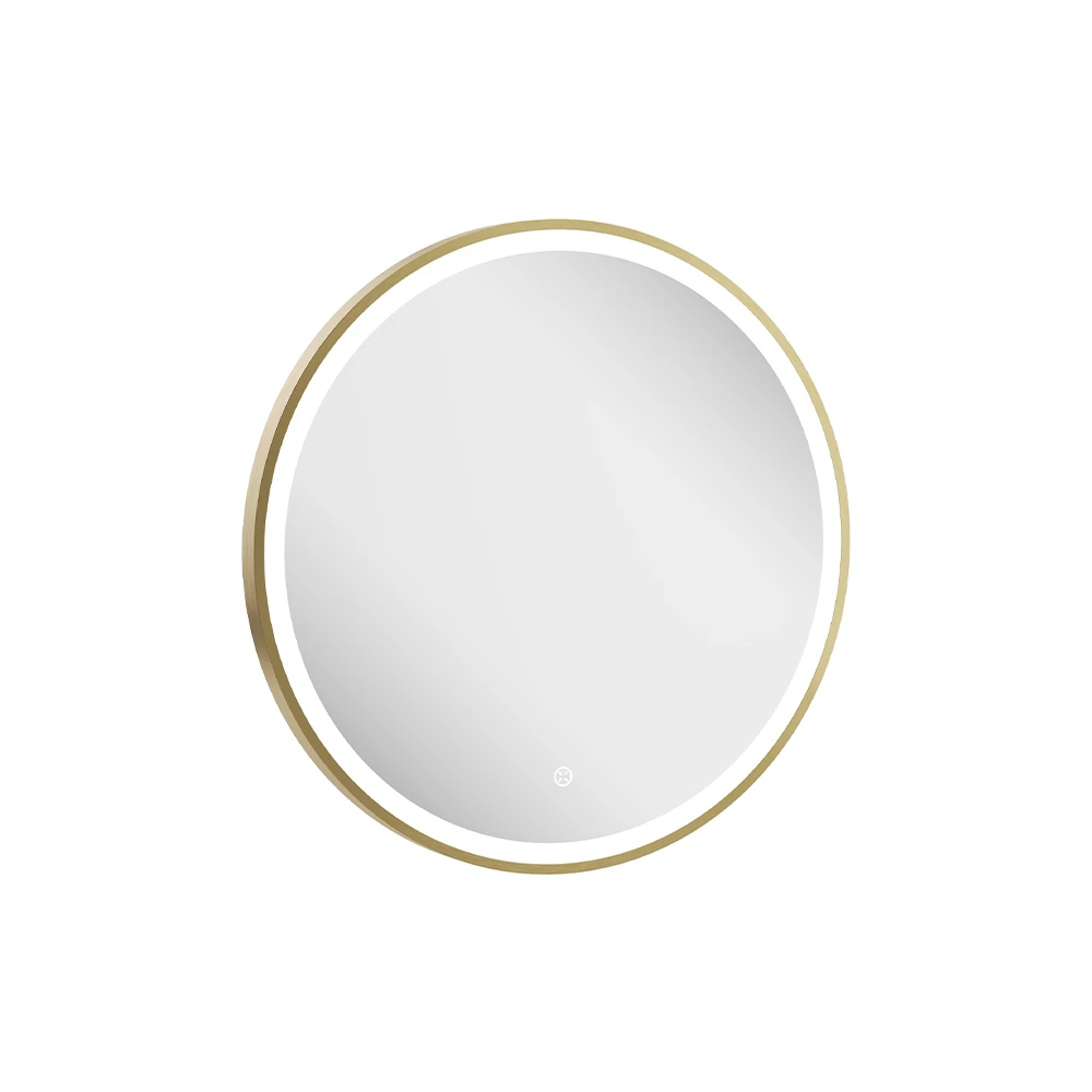 Crosswater Infinity Illuminated Mirror 600 Brushed Brass