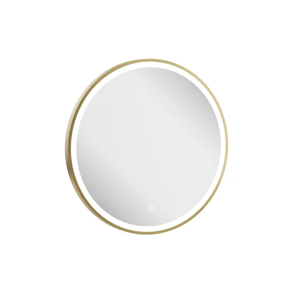 Crosswater Infinity Illuminated Mirror 600 Brushed Brass