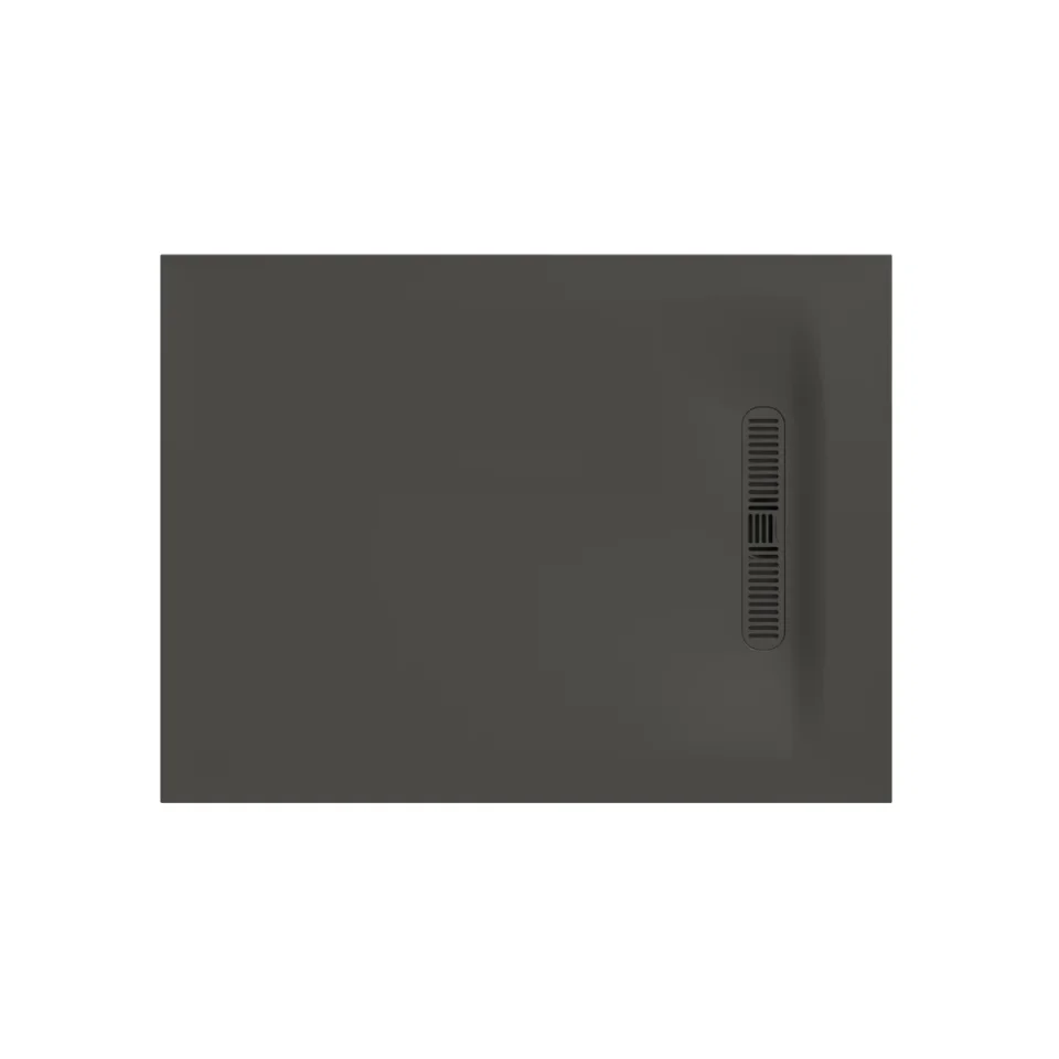 Crosswater Vito Rectangle Shower Tray 900 x 1200 25mm Matt Grey product image - Image 1
