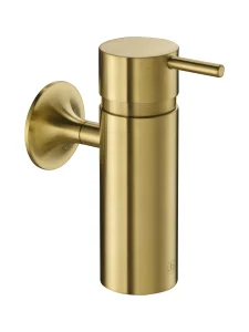 Just Taps Kono Soap Dispenser Wall Mounted Brushed Brass