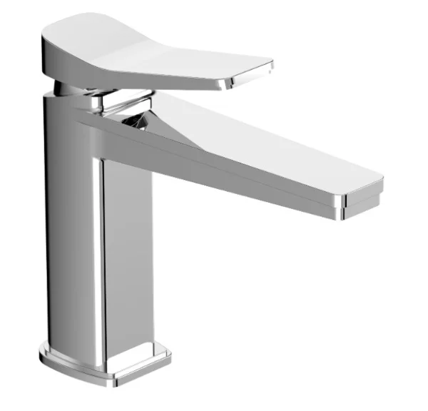 Just Taps Hix Single Lever Basin Mixer Chrome