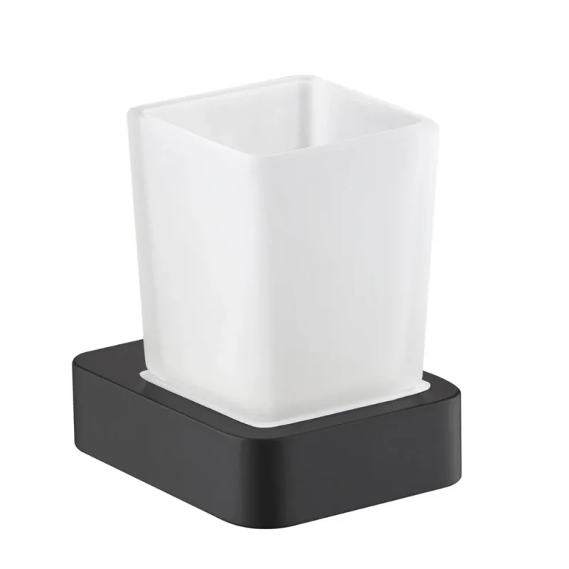 Just Taps Hix Tubler Holder Matt Black product image - Image 1