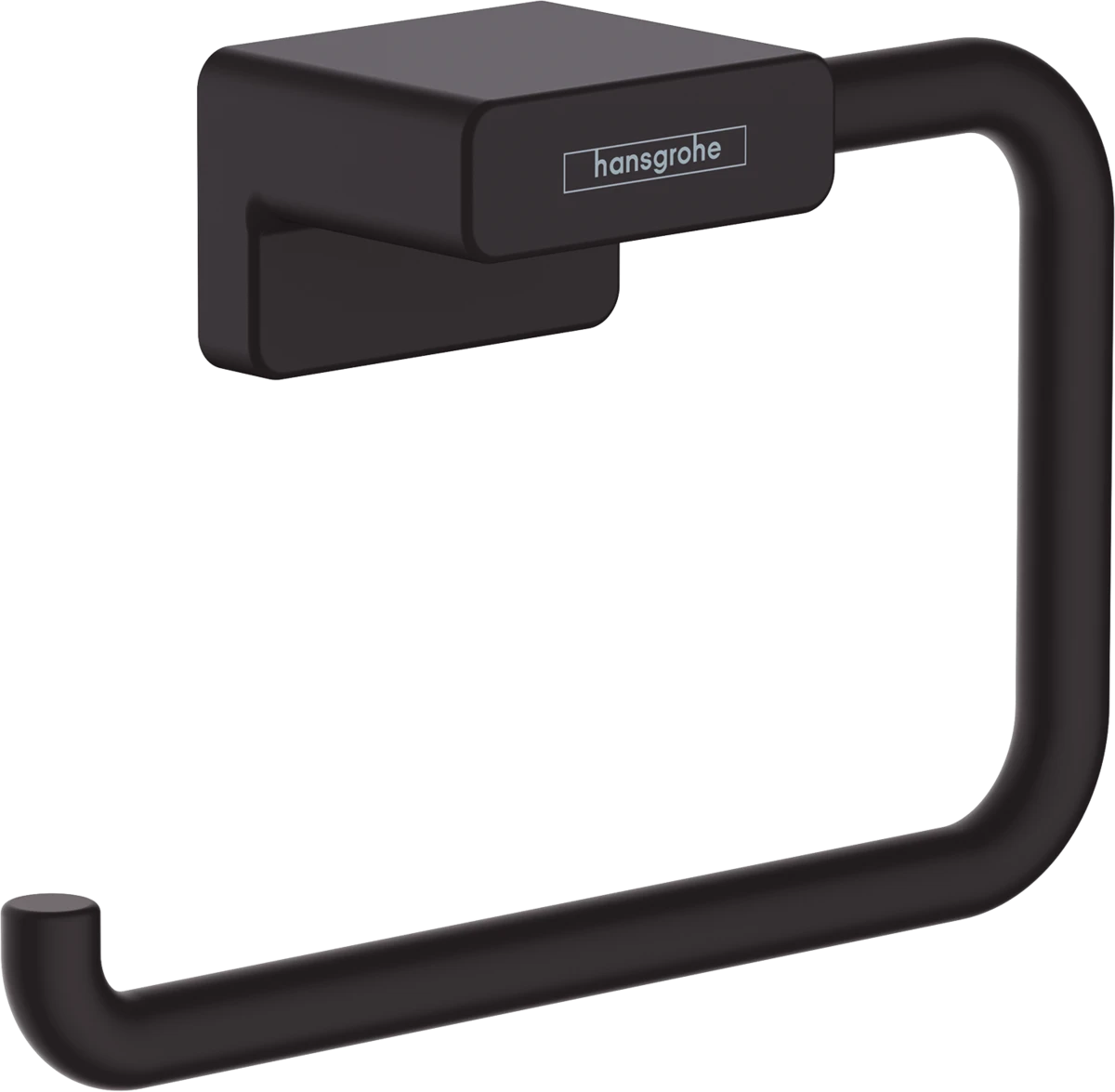 Hansgrohe Addstoris Q Roll Holder Without Cover Matt Black