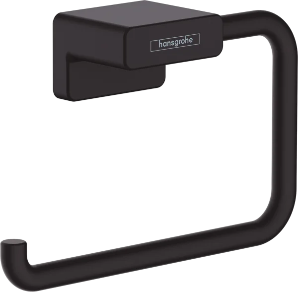 Hansgrohe Addstoris Q Roll Holder Without Cover Matt Black