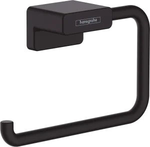 Hansgrohe Addstoris Q Roll Holder Without Cover Matt Black