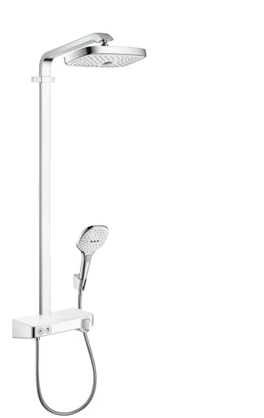 Hansgrohe Raindance Select E Showerpipe 300 2jet With Showertablet Select 300