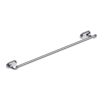 Burlington Guild Towel Rail 600 Chrome detail view - Image 2