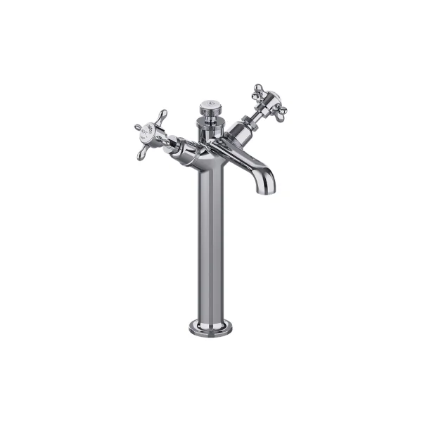 Burlington Guild Basin Tall Mono Deck Mounted Chrome