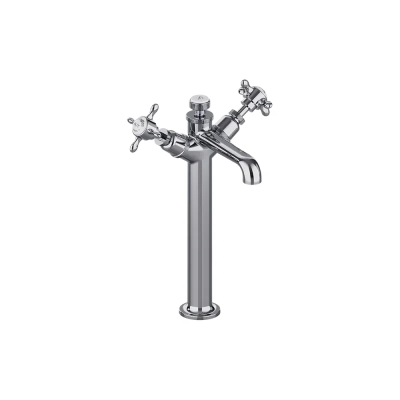 Burlington Guild Basin Tall Mono Deck Mounted Chrome product image - Image 1