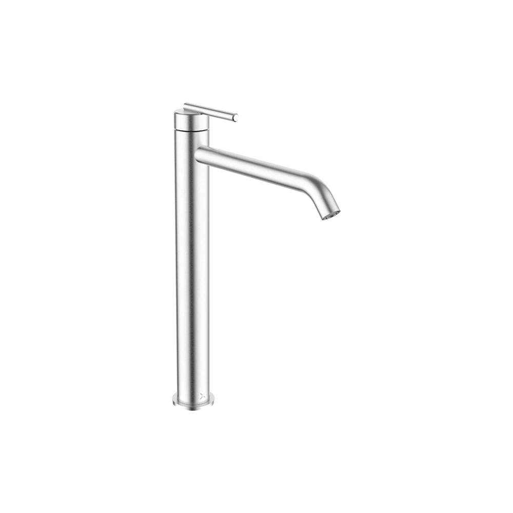 Crosswater 3ONE6 Lever Basin Tall Mono Stainless Steel
