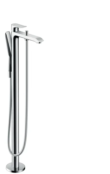 Hansgrohe Metris Single Lever Bath Mixer Floor Standing Chrome