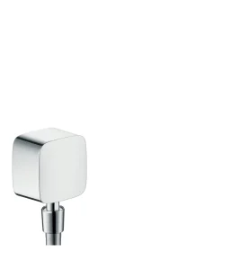 Hansgrohe Fixfit Wall Outlet With Non-return Valve And Pivot Joint Chrome