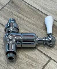 Crosswater Belgravia Stop Cock For Shower Kit Chrome detail view - Image 2