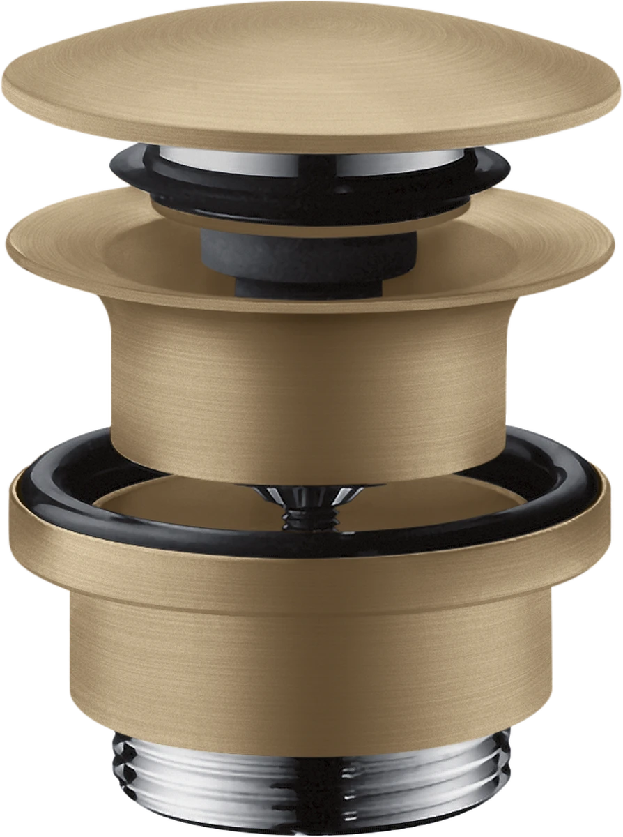 Axor Waste Set 11/4" Push-open For Basin And Bidet Mixers Brushed Bronze