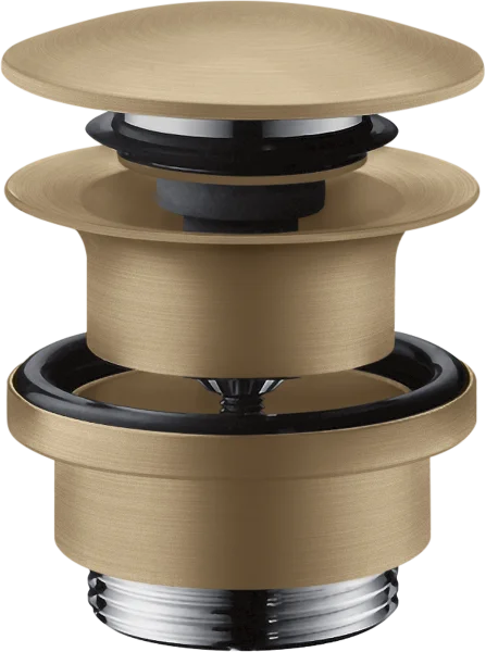 Axor Waste Set 11/4" Push-open For Basin And Bidet Mixers Brushed Bronze