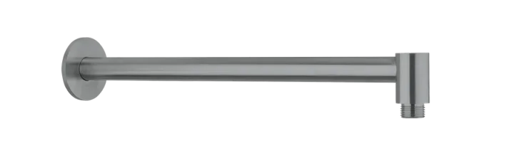 Crosswater 3ONE6 Shower Arm 350mm Stainless Slate detail view - Image 2