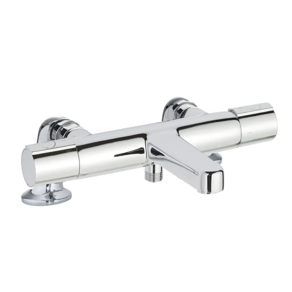Just Taps Hugo Thermostatic Bsm Deck Mounted Chrome