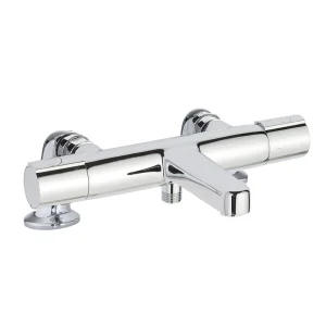 Just Taps Hugo Thermostatic Bsm Deck Mounted Chrome