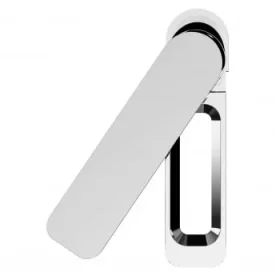 Just Taps Axel Single Lever Basin Mixer Chrome detail view - Image 3