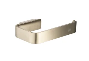 Just Taps Hix Toilet Paper Holder Brushed Brass